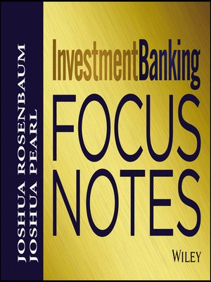 cover image of Investment Banking Focus Notes